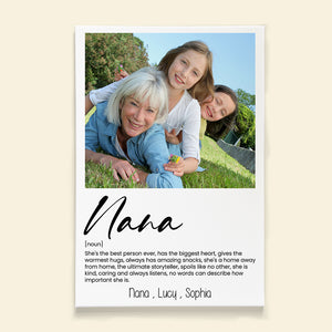 Family Custom Photo, Personalized Canvas Poster - Poster & Canvas - GoDuckee