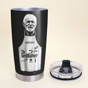 Personalized Father's Day Tumbler Cup - The Grillfather - Tumbler Cup - GoDuckee