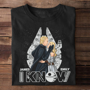 Galaxy Couple 04huti261222tm Personalized Shirt - Shirts - GoDuckee