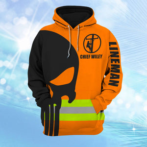 Personalized Lineman All Over Print Shirt - Custom Name - AOP Products - GoDuckee