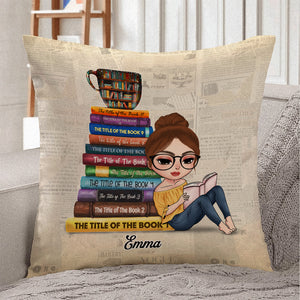 Book If The Book Is Open I Am Busy Personalized Pillow - Pillow - GoDuckee