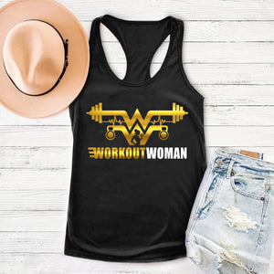 Workout Woman, Personalized Shirt, Funny Gift for Gym Lovers - Shirts - GoDuckee