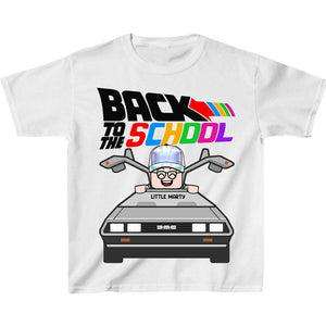 Personalized Gifts For Kids, Back To Lego School, Racing Car, Custom Name Youth Shirt - Shirts - GoDuckee