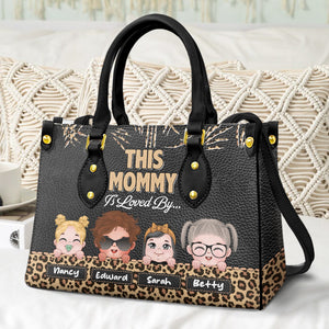 Family Love, Children Leather Bag Gift 03OHDT100223HH - Leather Bag - GoDuckee