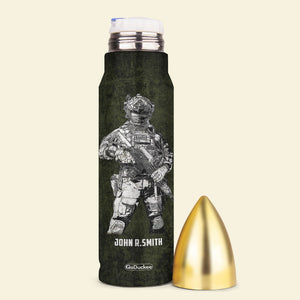 It's Not That I Can and Other Can't It's That I Did and Others Didn't, Personalized Bullet Tumbler, Military Gifts, Custom Military Unit - Water Bottles - GoDuckee