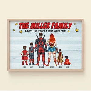 Family 03NALI240323TM Personalized Canvas Print - Poster & Canvas - GoDuckee