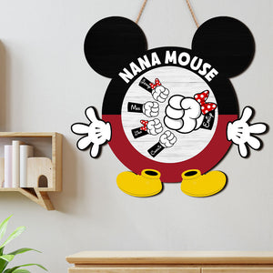 Mother's Day happyc-07QHTI050423 Personalized Wood Sign - Wood Sign - GoDuckee