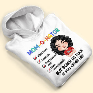 Mom-o-nator - Mother's Day Gift - Personalized Mother's Day Shirt - Gift For Mom - Shirts - GoDuckee