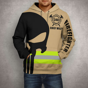 Personalized Firefighter All Over Print Shirt - Custom Unit - AOP Products - GoDuckee