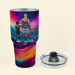 Mother's Day TZ-5DTHH-03HUTI300323TM Personalized Tumbler - Drinkware - GoDuckee