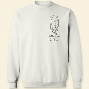 Love Forever Personalized Shirts, Couple Gift - Shirts - GoDuckee