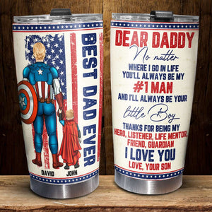 Super Daddy Family Gift 05NADT110423TM Personalized Family Tumbler - Tumbler Cup - GoDuckee
