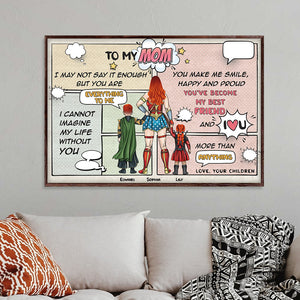 Mother's Day 01nali170323tm Personalized Canvas Print - Poster & Canvas - GoDuckee