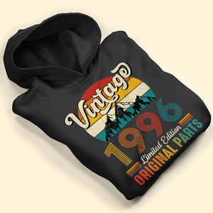 Limited Edition Original Parts Personalized Year Of Birth Shirt Gift For You - Shirts - GoDuckee