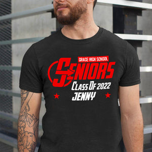 Graduate Seniors Class Of - Personalized Shirts - Shirts - GoDuckee