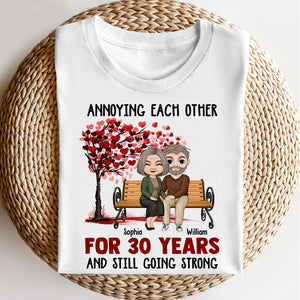Annoying Each Other Personalized Shirts, Couple Gift - Shirts - GoDuckee