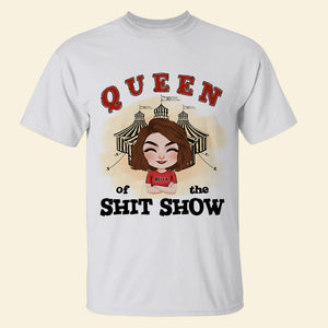 Queen And King Of The Shit Show - Mother's Day Gift - Father's Day Gift - Personalized Funny Shirt - Gift For Parents - Shirts - GoDuckee
