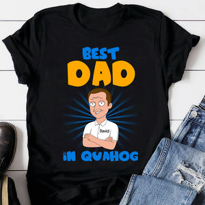 Best One in Quahog, Personalized Shirts, Gifts for Family Members, Family Guys - Shirts - GoDuckee