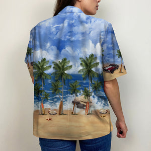 Custom Classic Car Hawaiian Shirt, Aloha Shirt, Summer Beach Pattern - Hawaiian Shirts - GoDuckee