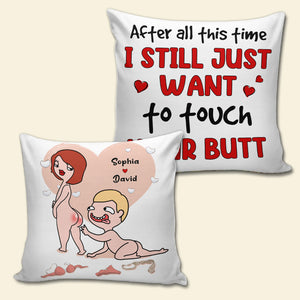 After All This Time, Personalized Pillow, Gift For Funny Couple - Pillow - GoDuckee