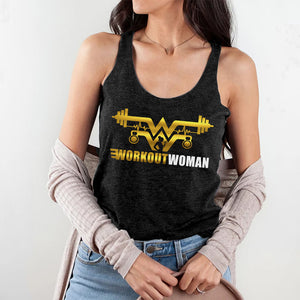 Workout Woman, Personalized Shirt, Funny Gift for Gym Lovers - Shirts - GoDuckee