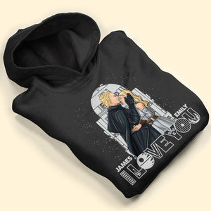 Galaxy Couple 04huti261222tm Personalized Shirt - Shirts - GoDuckee