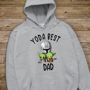 Best Dad In The Galaxy - Personalized Shirts - Gift For Father's Day - Shirts - GoDuckee