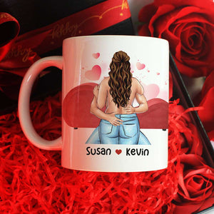 I Promise Not To Stop, Personalized Mug, Gifts For Naughty Couple - Coffee Mug - GoDuckee