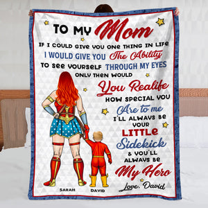 Family Gift For Mom 06ACLI040423TM Personalized Blanket - Blanket - GoDuckee