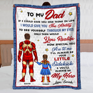 Family Gift For Dad 01ACLI040423TM Personalized Blanket - Blanket - GoDuckee