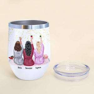 Best Friend Funny Definition Personalized Tumbler Cup, Gift For Friends - Wine Tumbler - GoDuckee