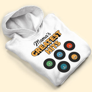 Mama's Greatest Hits Personalized Shirt, Mother's Day Gift For Vinyl Lovers-03qhti170423 - Shirts - GoDuckee