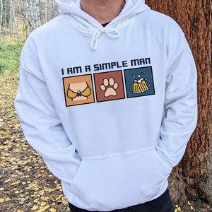I'm A Simple Man, Hobby Man T-shirt Hoodie Sweatshirt - Shirts - GoDuckee