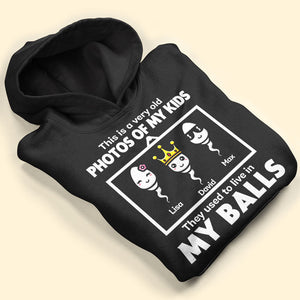 This Is A Very Old Photo Of My Kids, Personalized Shirt, Gift For Dad, Father's Day Gift, Sperm Shirt - Shirts - GoDuckee