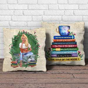 Book Reading Book And Chill Personalized Pillow - Pillow - GoDuckee