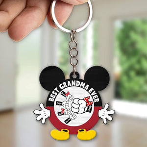 Family PW-KCH-01QHTI060423 Personalized Keychain - Keychains - GoDuckee
