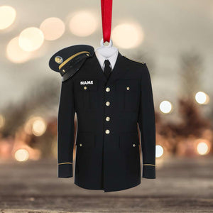 Army Uniform - Personalized Christmas Ornament - Gift for Army Soldiers - Ornament - GoDuckee