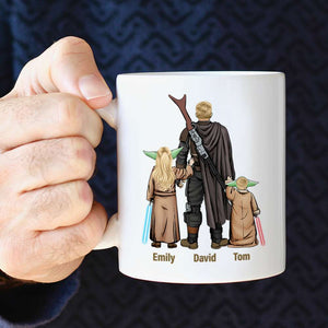 Like A Dad Family Gift 02HUDT220423HH White Mug - Coffee Mug - GoDuckee
