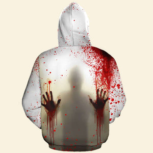 Blood Splatter Shirt - This Is My Watching ID Shirt - AOP Products - GoDuckee