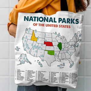 Personalized USA National Park Tote Bag - There Is Nothing So American As Our National Parks - Tote Bag - GoDuckee
