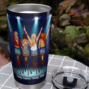 Are We Drunk? Personalized Tumbler, Gift For Friends, Drinking Friends In Bar - Tumbler Cup - GoDuckee