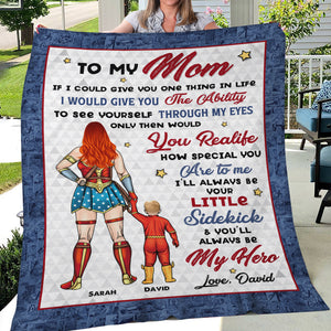 Family Gift For Mom 06ACLI040423TM Personalized Blanket - Blanket - GoDuckee