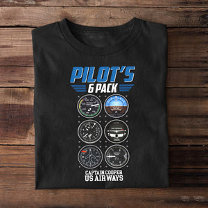 Personalized Pilot Shirt, Gift For Him - Shirts - GoDuckee