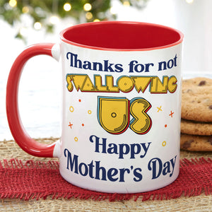 Mom Happy Day 05HTTI170423 Personalized Coffee Mug Accent Mug Wine Tumbler - Coffee Mug - GoDuckee