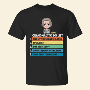 Grandma Personalized Shirt T-shirt Hoodie Sweatshirt, Gift For Grandma Mother 05HUDT010423HH - Shirts - GoDuckee