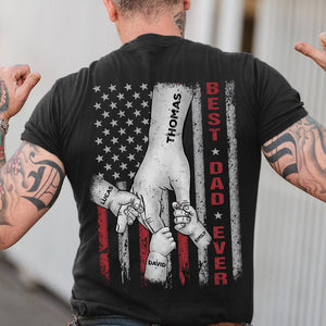 Hand In Hand Dad And Kid 01OHDT190423 Personalized Tshirt, Hoodie, Sweatshirt - Shirts - GoDuckee