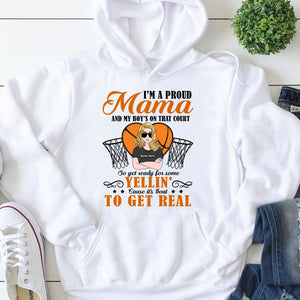 Basketball Get Ready For Some Yellin' Cause It's About To Get Real Custom Shirts - Shirts - GoDuckee
