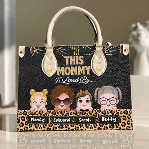 Family Love, Children Leather Bag Gift 03OHDT100223HH - Leather Bag - GoDuckee