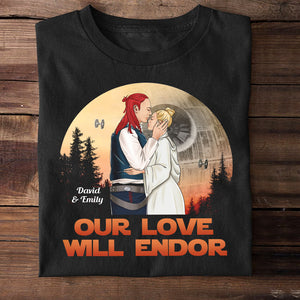 Galaxy Couple 03HUTI021222TM Personalized Shirt - Shirts - GoDuckee