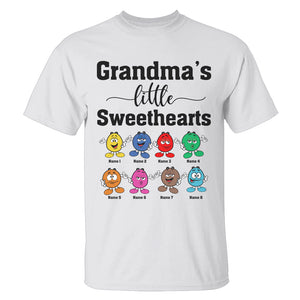 Personalized Grandma's Little Sweethearts Shirts - Custom Candy - Shirts - GoDuckee